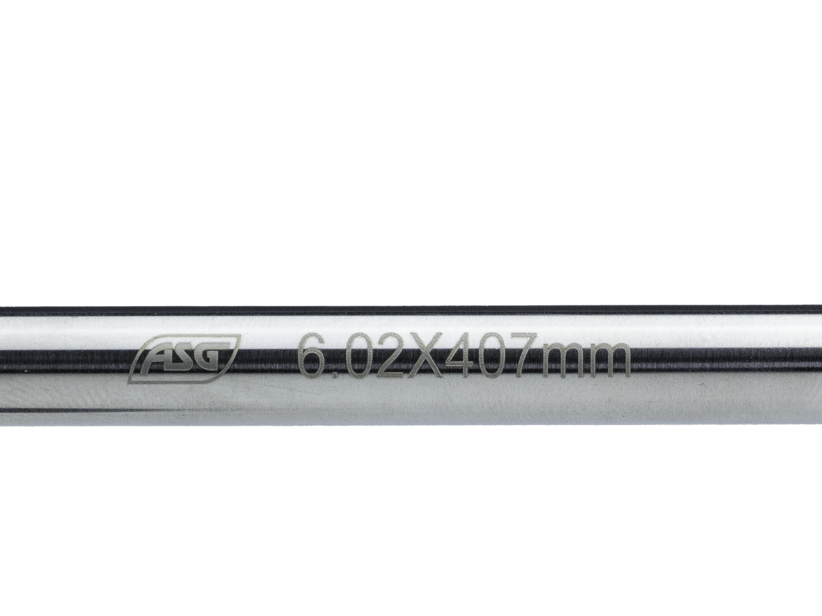 ASG - ULTIMATE inner barrel, bridged, Løb 6.02 mm, 407 mm. AEG