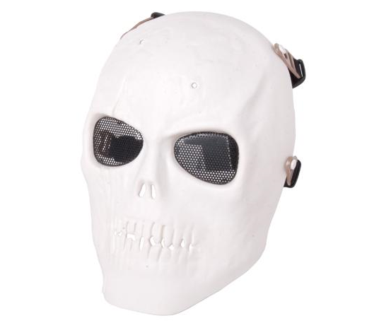 G.S.G - Skelet maske, Hvid. 1