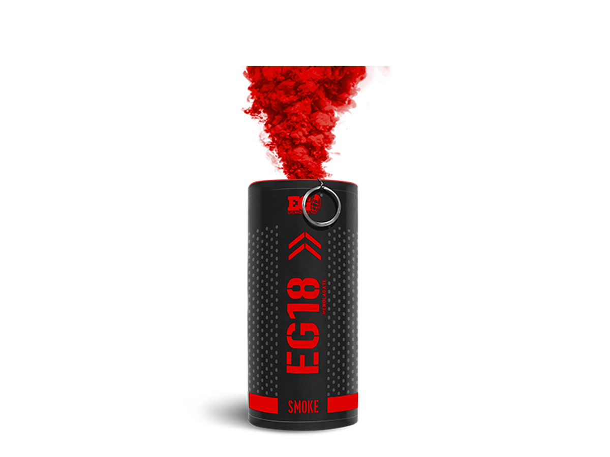 Enola Gaye - EG18 Røggranat / Smoke Grenade, Rød