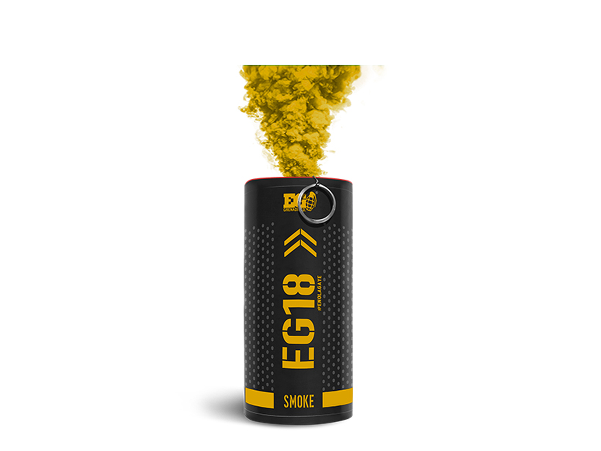 Enola Gaye - EG18 Røggranat / Smoke Grenade, Gul