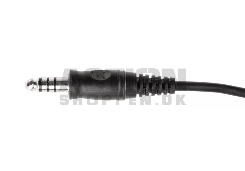 EARMOR - Taktisk headset "M32H MOD3" med hjelmadapter, Sort 10