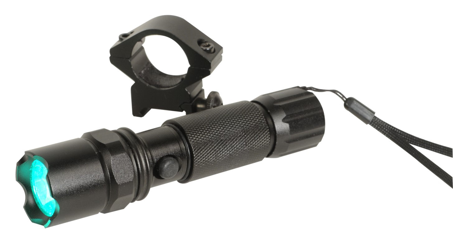 Grøn Lygte med genopladelig (12V + 220V+ USB) inkl. montage 1