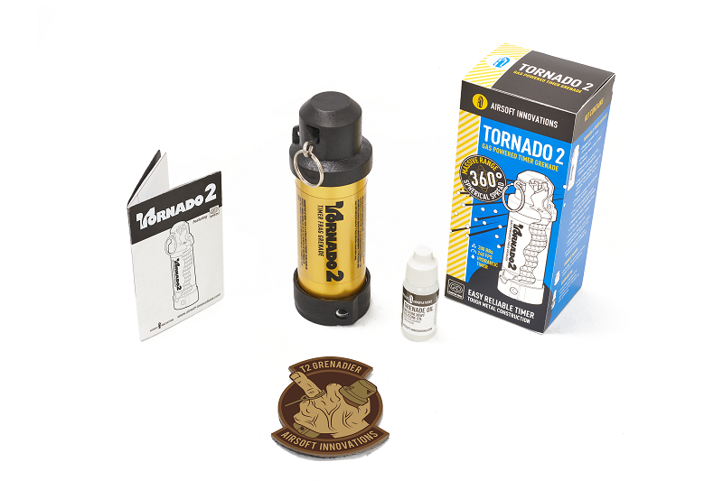 Tornado 2 Timer Gas Grenade