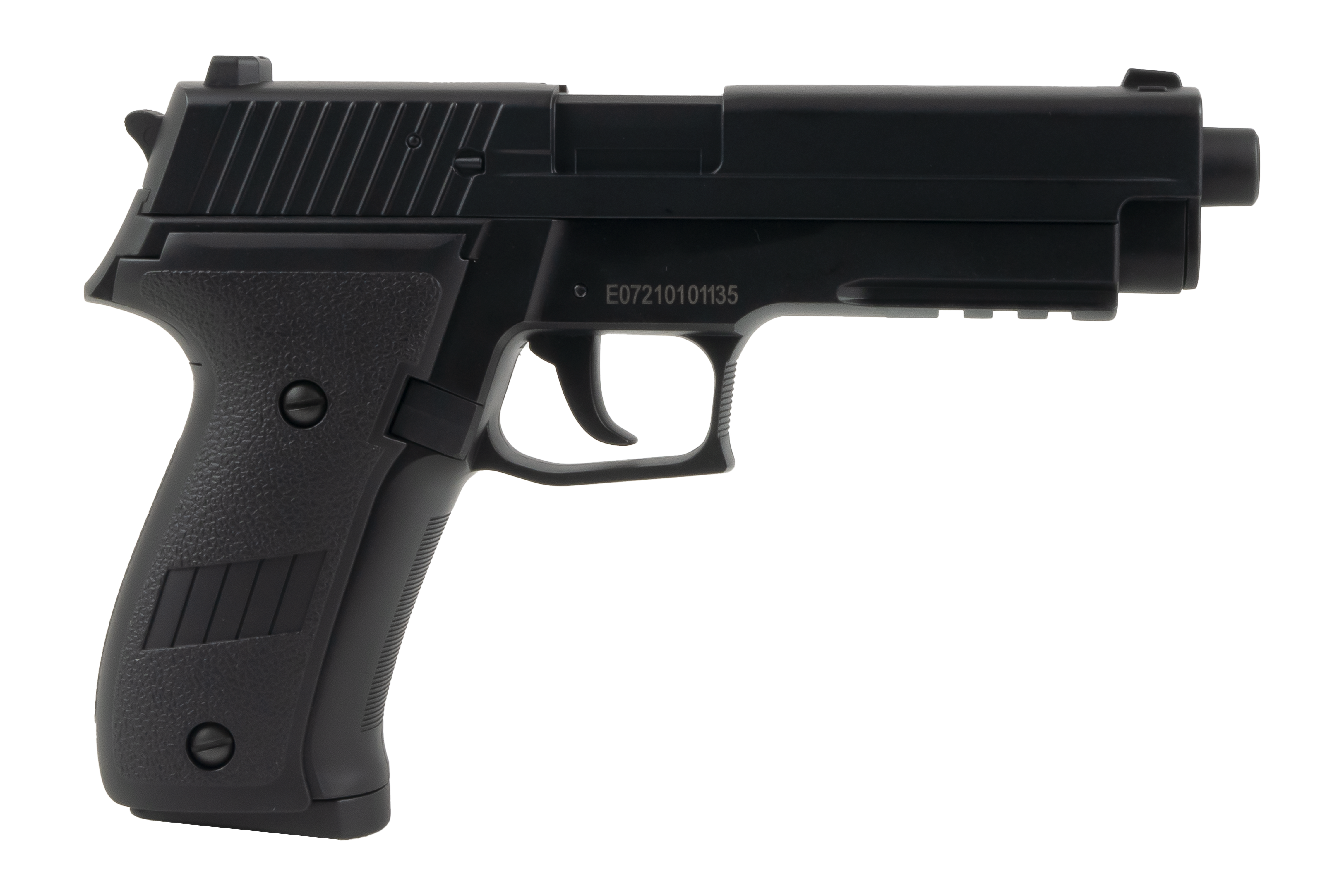 Cybergun - Swiss Arms Navy Pistol AEP Mosfet RTP Lipo Metal slid, El pistol, Semi/Full automatisk. 2