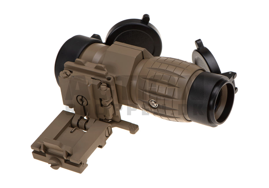 FXD 4x. Magnifier m. flip up, Desert 7
