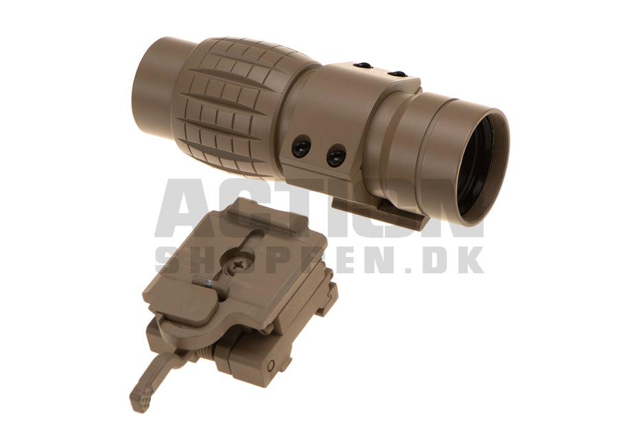 FXD 4x. Magnifier m. flip up, Desert 9