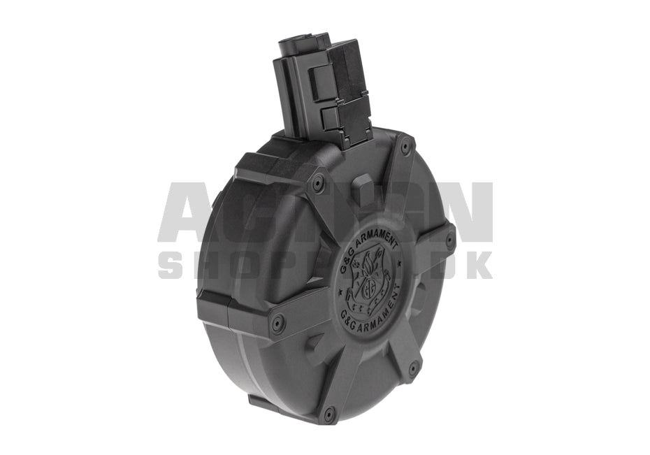 MP5, 1500 skuds. Manual drum magasin, Sort. 2