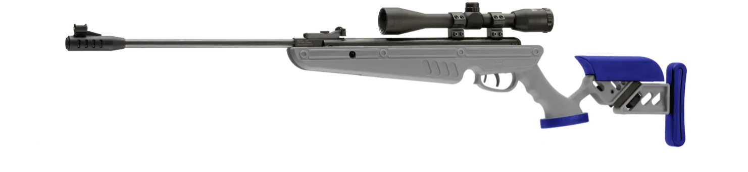 Swiss Arms - TG1 Nitrogen Grå/Blå, 4x40 kikkert, luftgevær, 4,5mm (Cal.177) 1