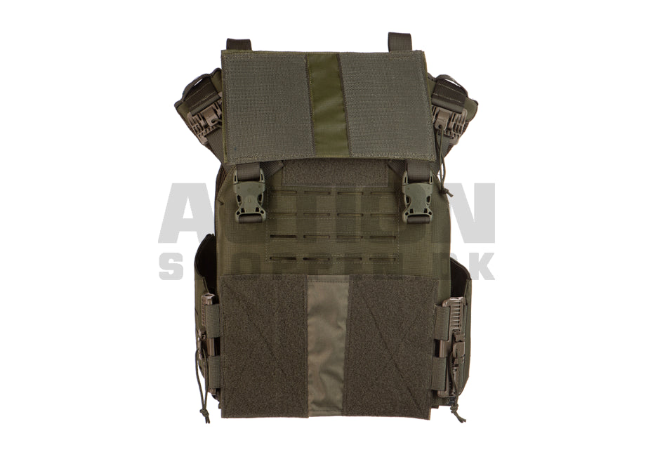 Invader Gear - Reaper QRB Plate Carrier Vest, Oliven grøn, str. one size 4