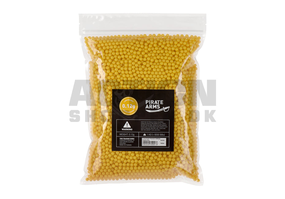 Pirate Arms - 0,12 gram 8300 stk Gul 1