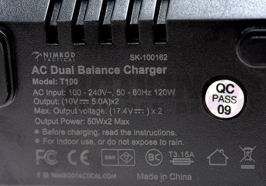 T100 Multi-Chemistry Dobbelt oplader 6