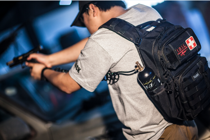 Green gasflaske adapter 2