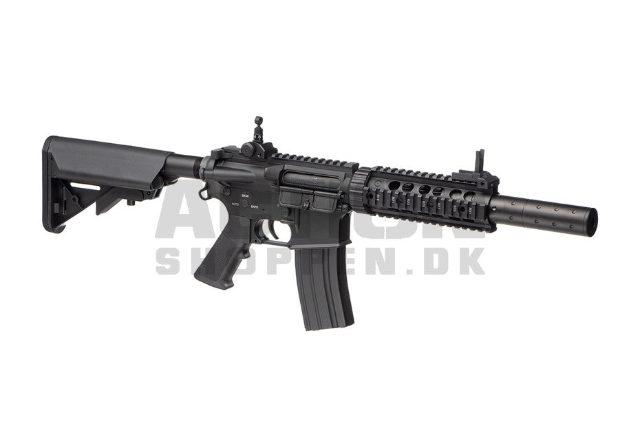 E&C - M4 RIS Silencer QR 1.0 EGV, Sort 1