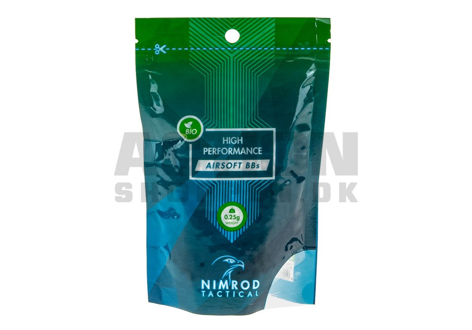 Nimrod - Bio High Performance kugler 0,25 gram 1000 stk. 1