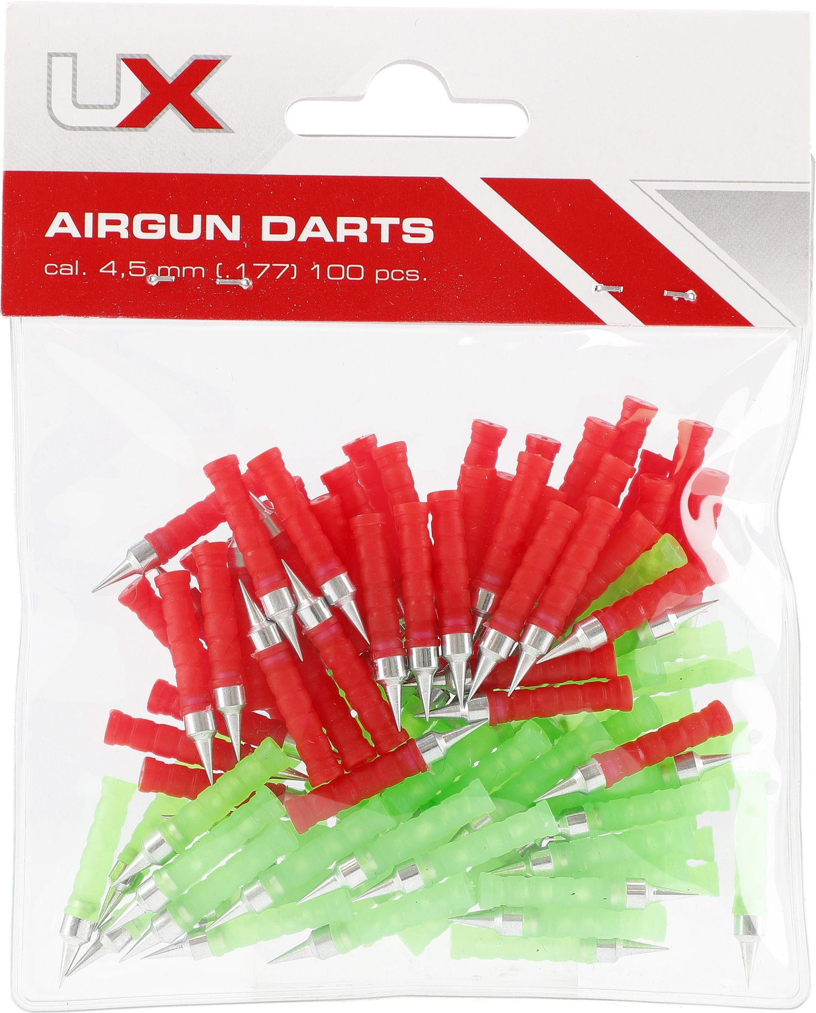 UX Airgun Darts 100 stk. 4,5mm (cal.177)