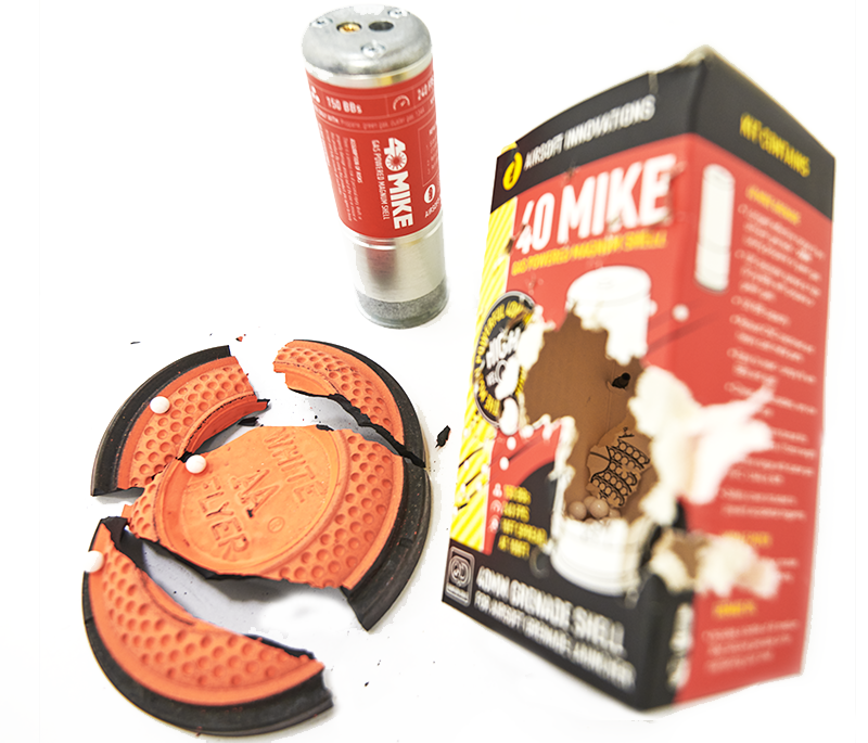 40 Mike Granat fra Airsoft Innovation, 150 skuds. 2
