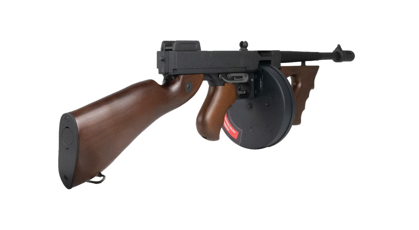 Cybergun - King Arms Thompson 1928, Full metal & ægte træ 4
