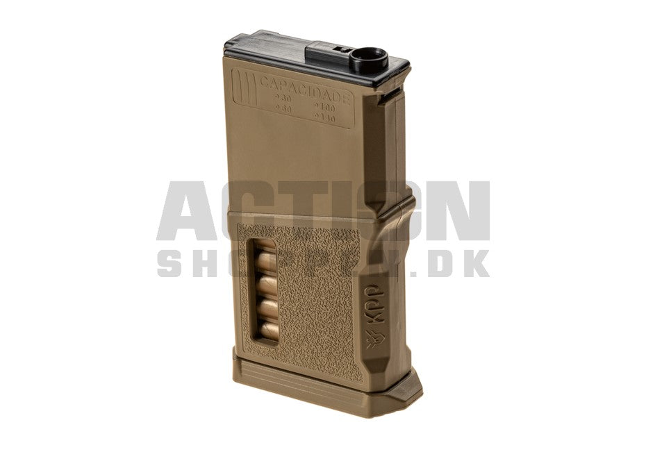 DMR Mulitcapacity M4/M15/16, 30/60/100/140 skuds magasin, Tan 1