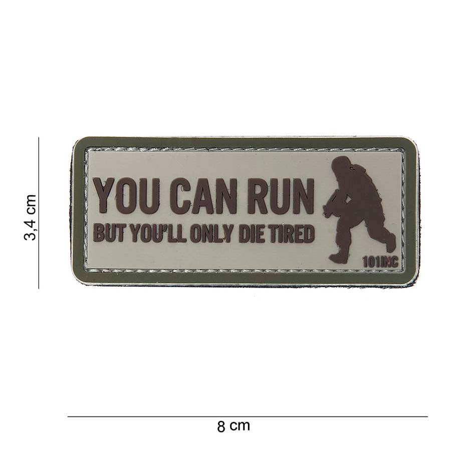 Patch - 3D PVC You can run beige 1