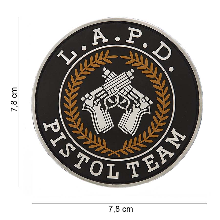 Patch - 3D PVC L.A.P.D. pistol team 1
