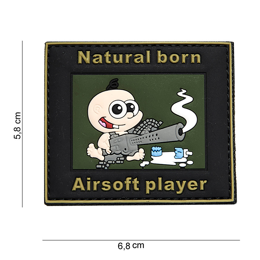 Patch - 3D PVC natural born 1