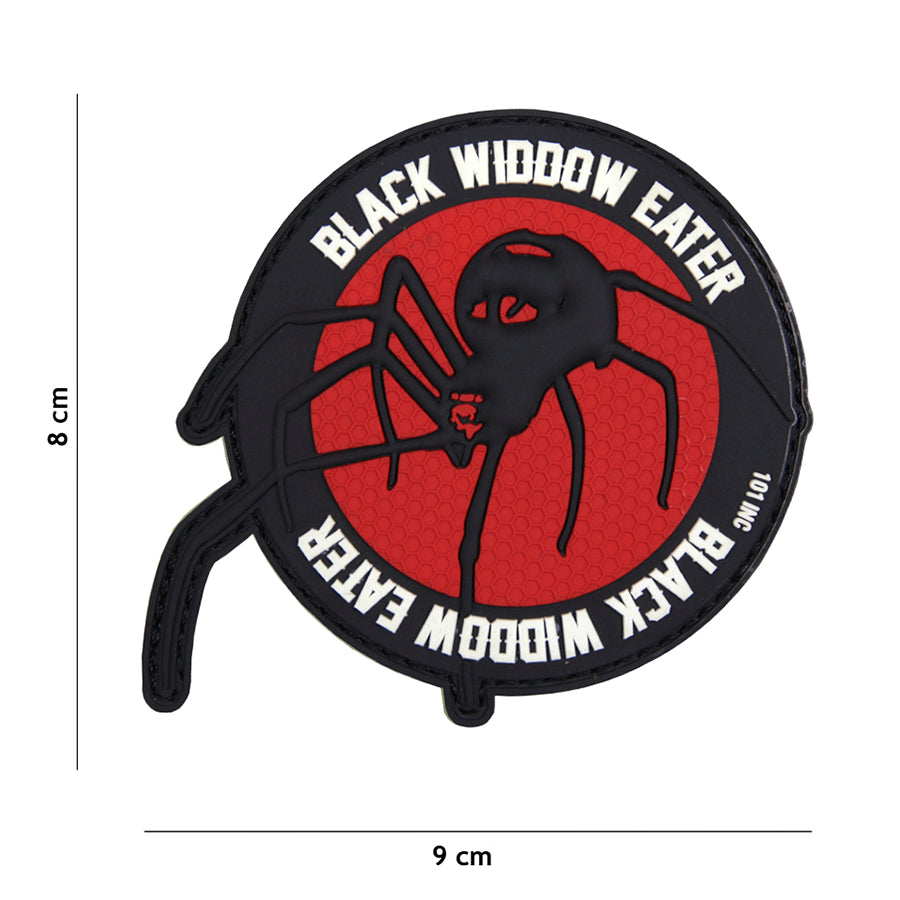Patch - 3D PVC Black widdow eater 1