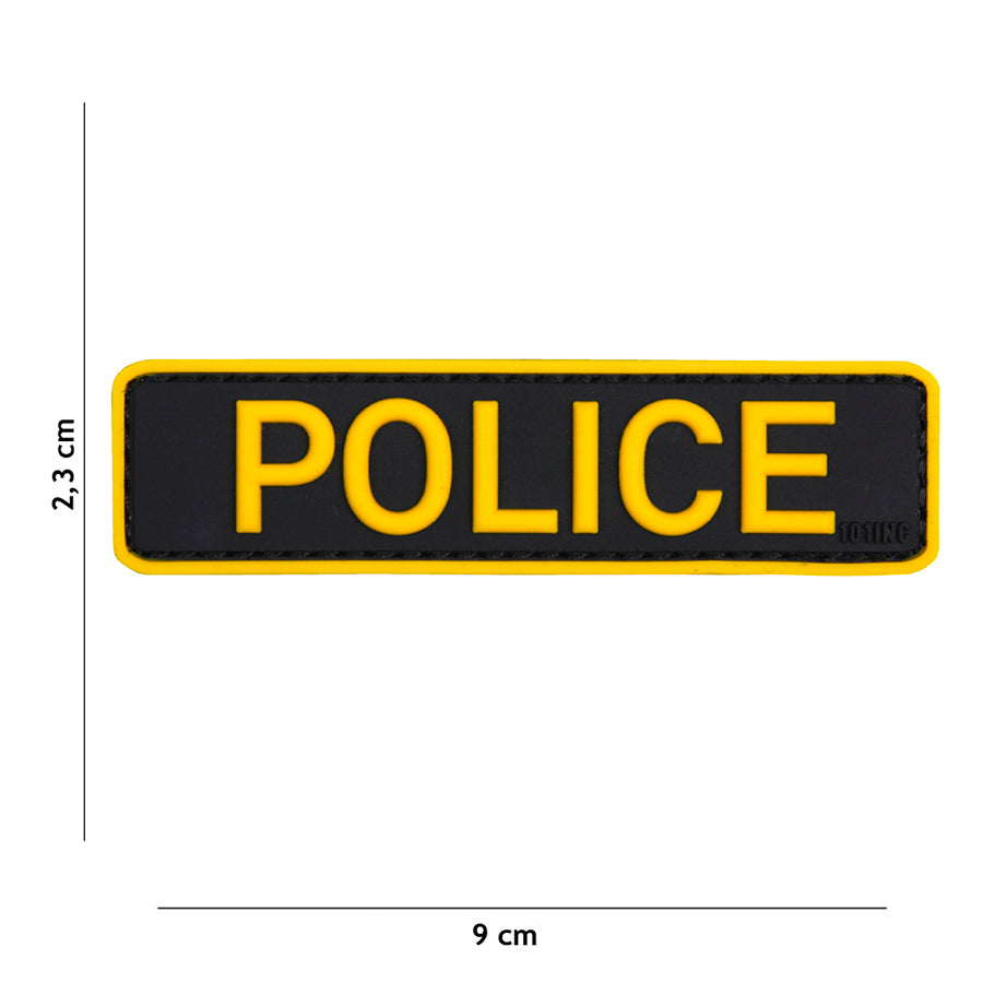 Patch - 3D PVC Police 1