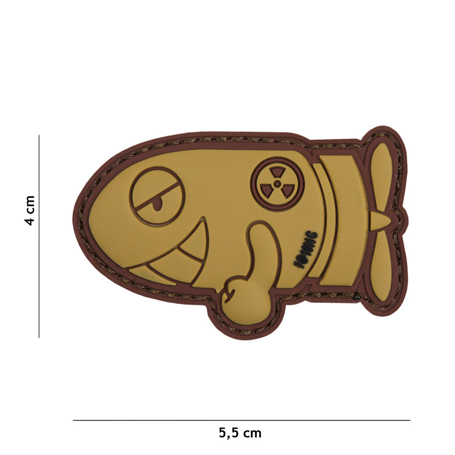 Patch - 3D PVC Funny torpedo coyote 1