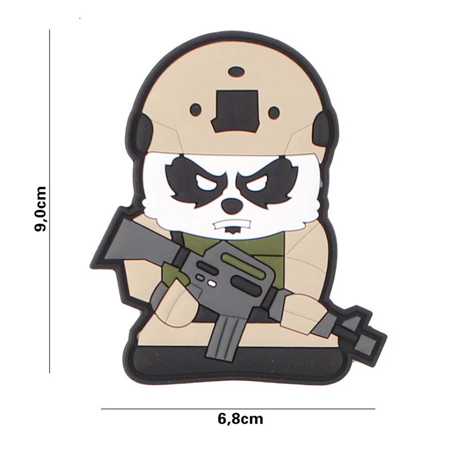 Patch - 3D PVC Tactical Panda 1