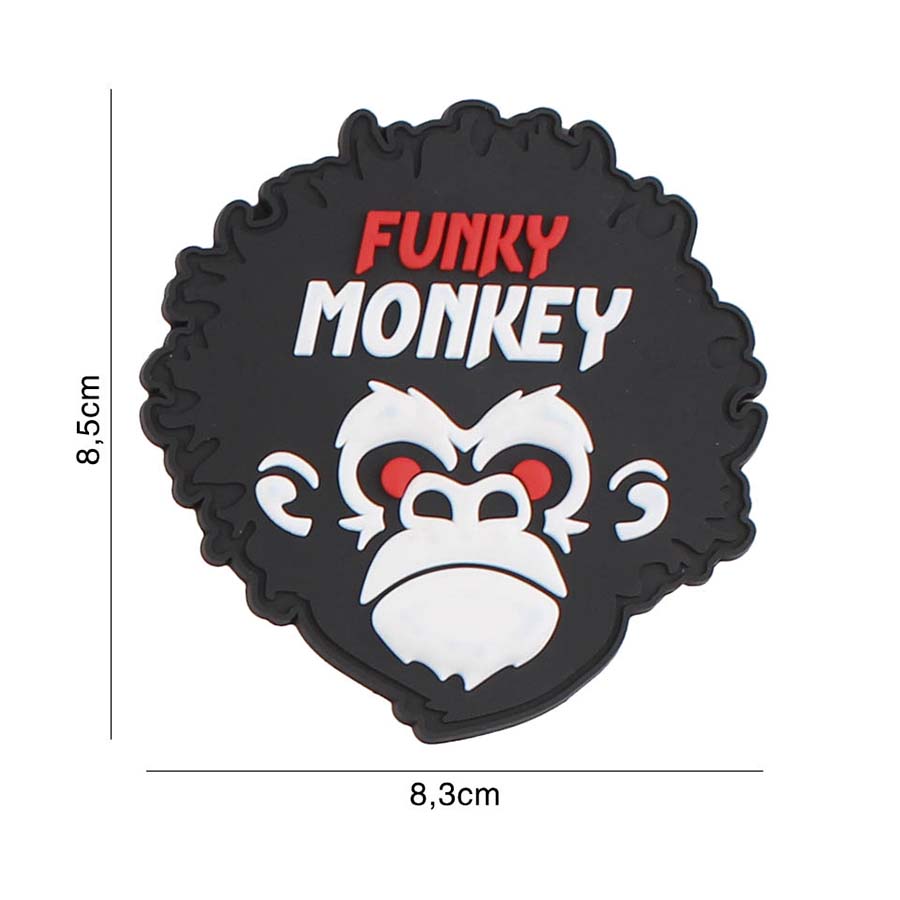 Patch - 3D PVC Funky Monkey 1