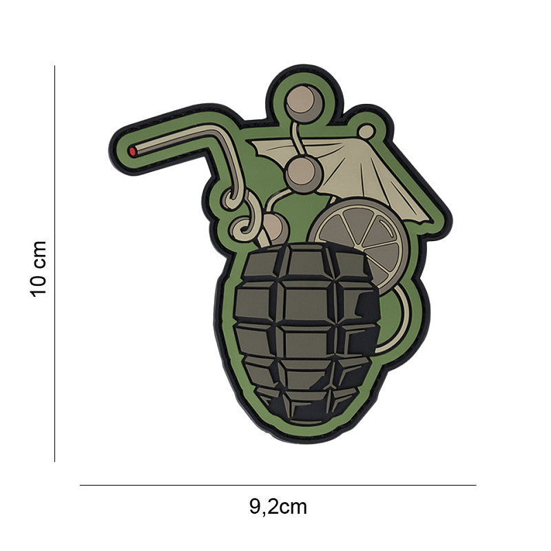 Patch - 3D PVC Cocktail grenade 1