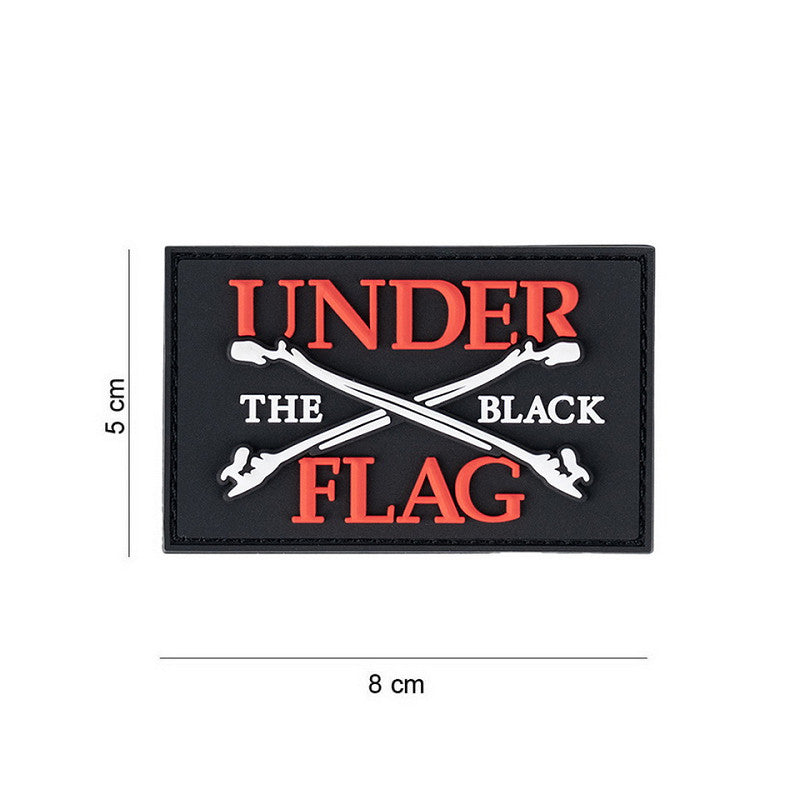 Patch - 3D PVC Under the flag bones 1