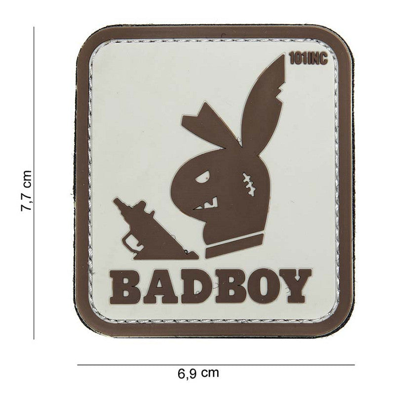Patch - 3D PVC Badboy sand 1