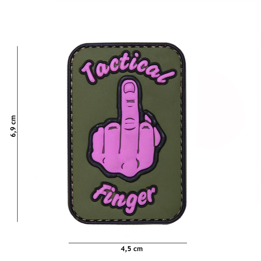 Patch - 3D PVC Tactical finger 1