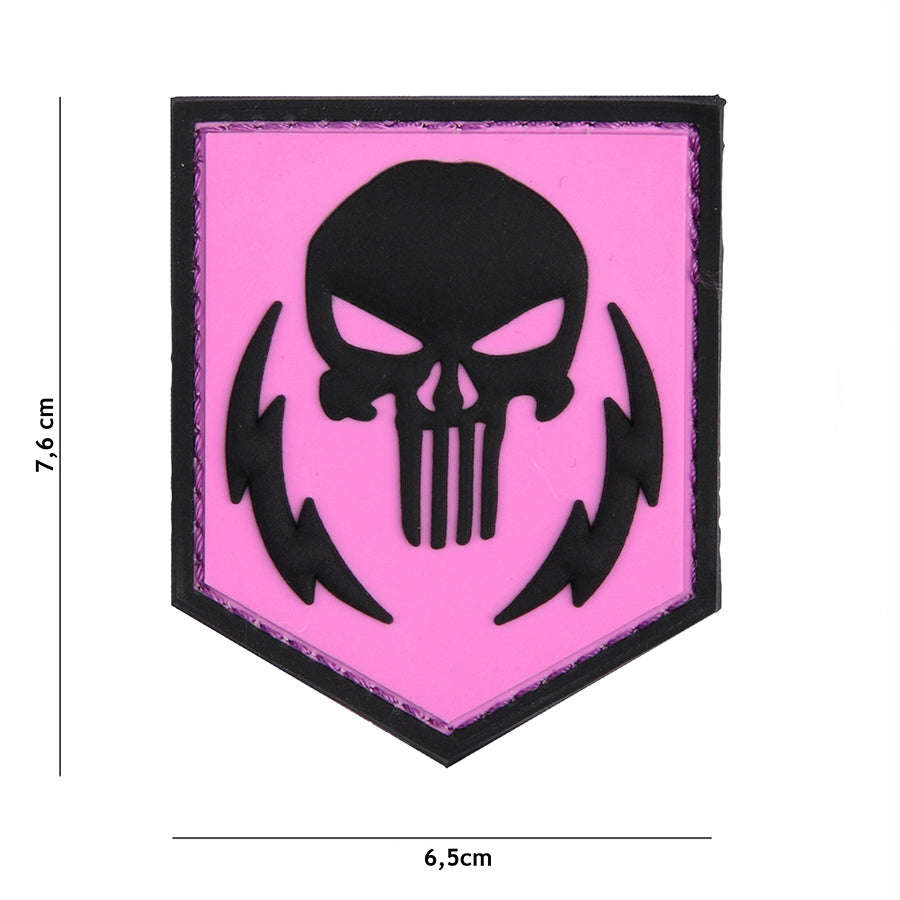 Patch - 3D PVC Punisher thunder strokes 1