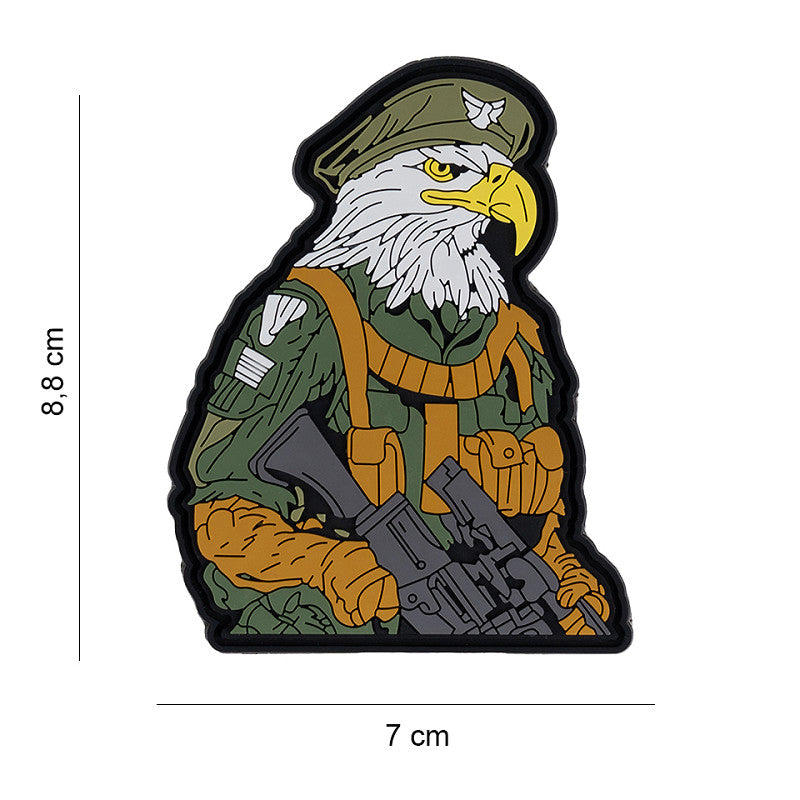 Patch - 3D PVC Dangerous eagle 1