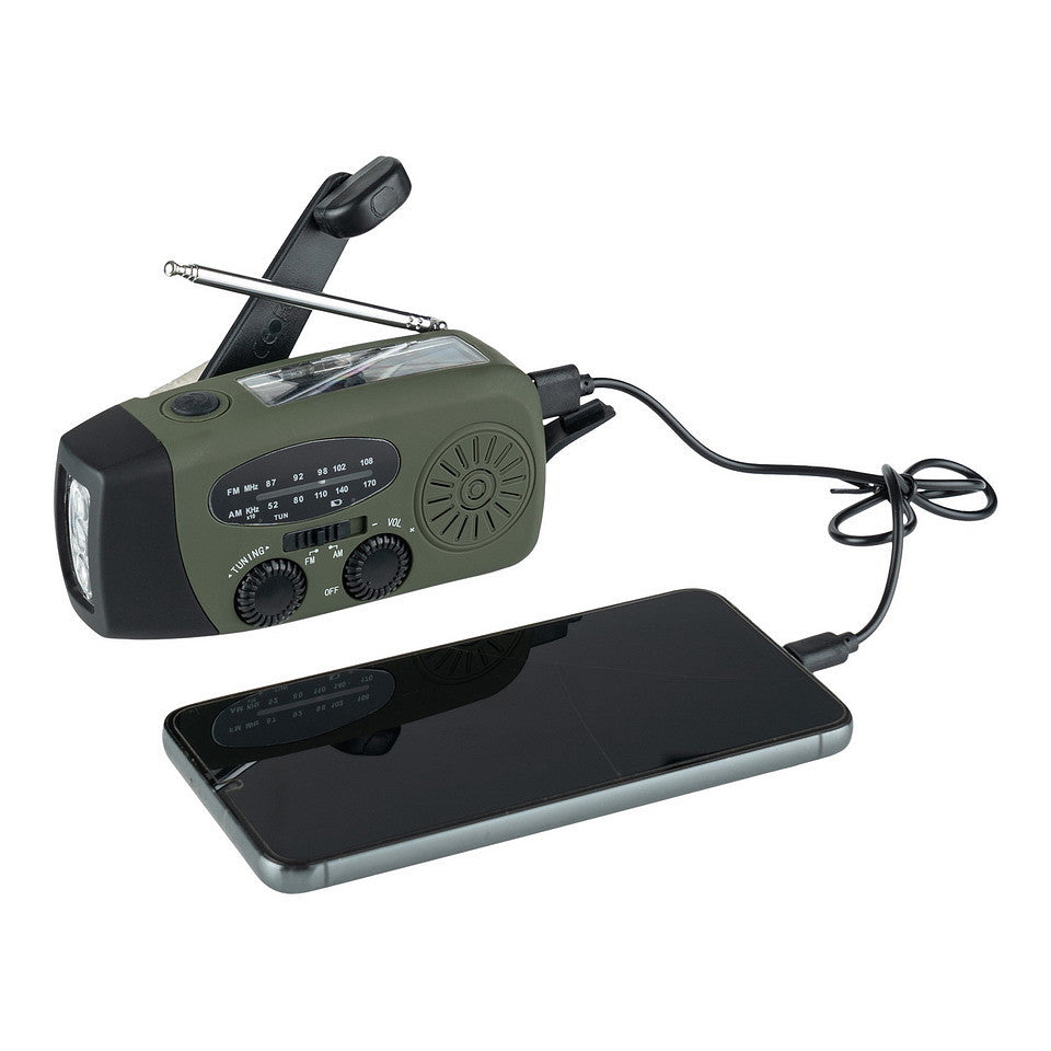 Fosco Overlevelsesradio Crank Radio 4