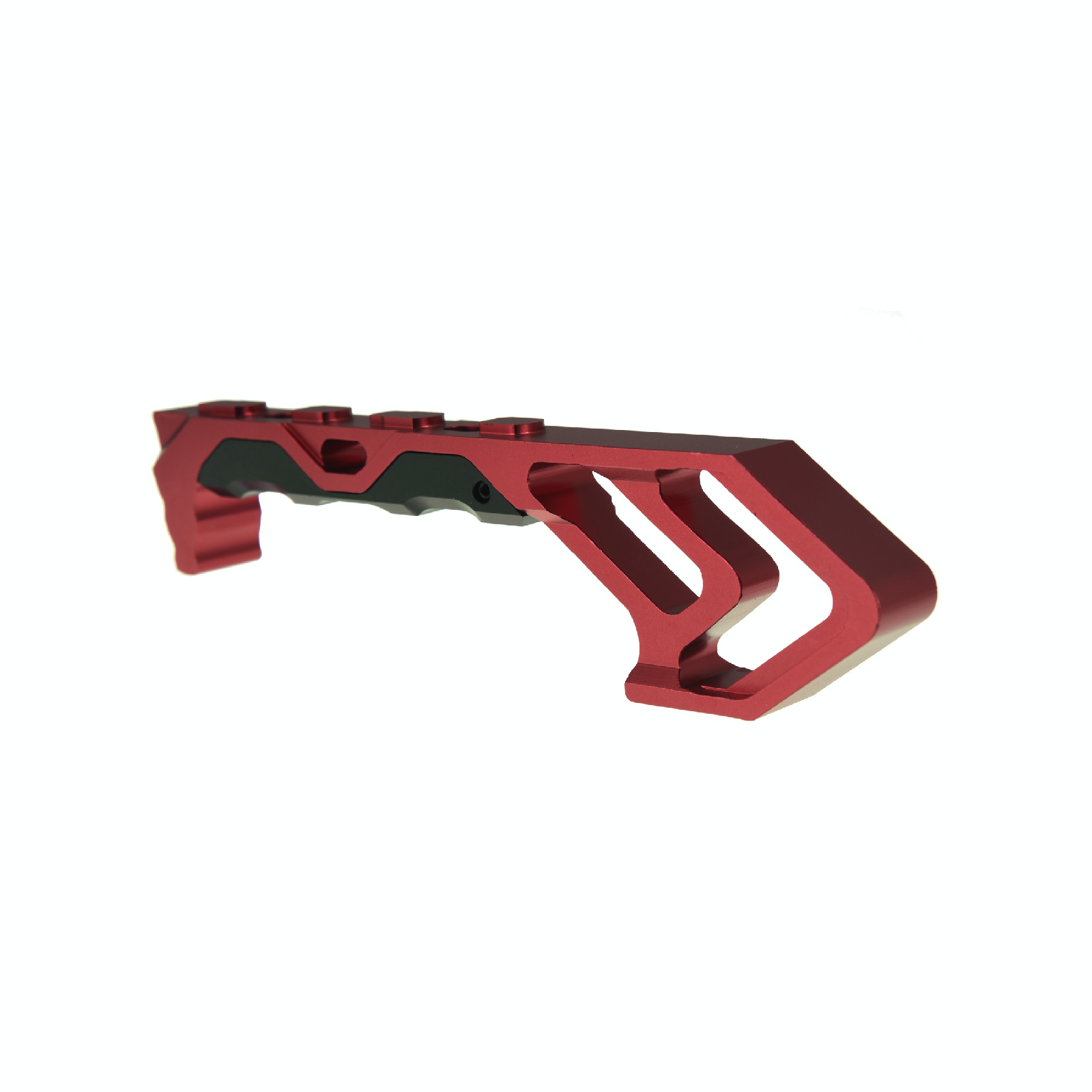 JJ airsoft TD MOD ForeGrip, M-LOK & keymod, Rød 1