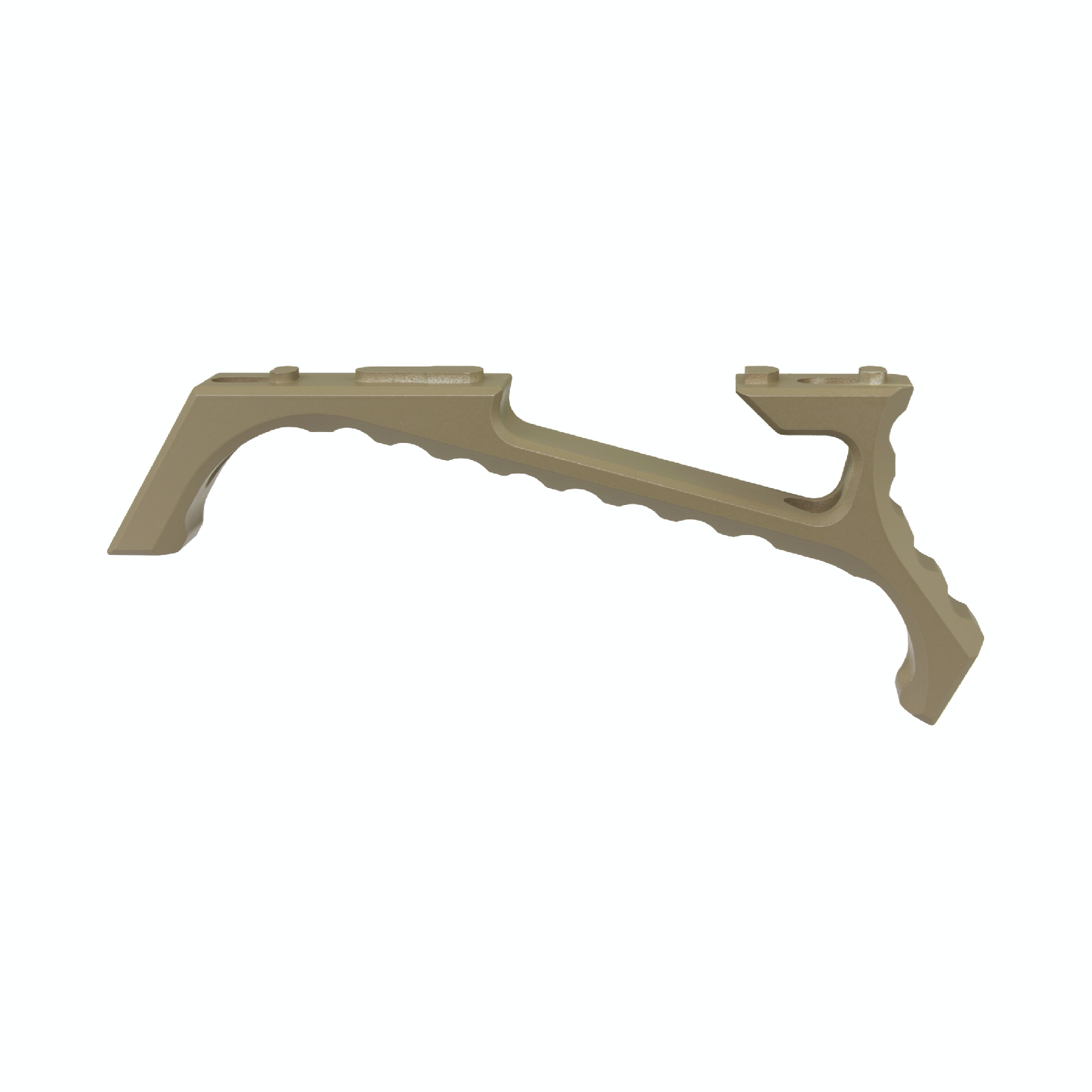 JJ airsoft VP23 Tactical Angled Grip, M-LOK & keymod, Tan 1