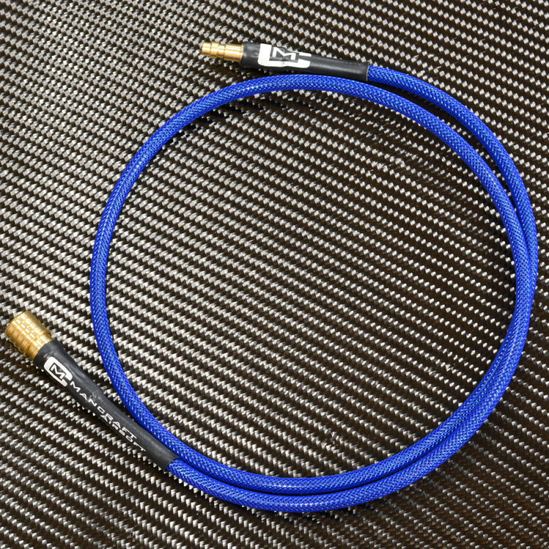 Mancraft Speedsoft HPA slange 42" Air Line Med QD Fittings Blå 1