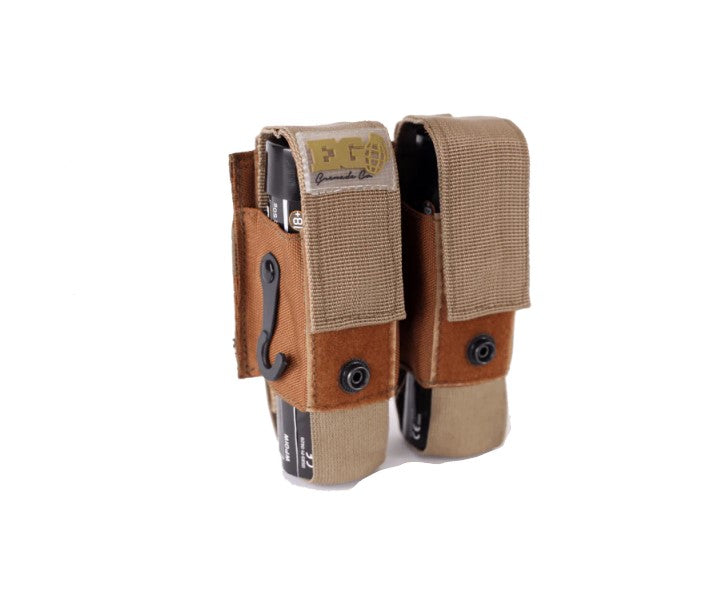 Enola Gaye Molle Pouch til 2 WP40/TP40/Flash 1.0. Sand 1