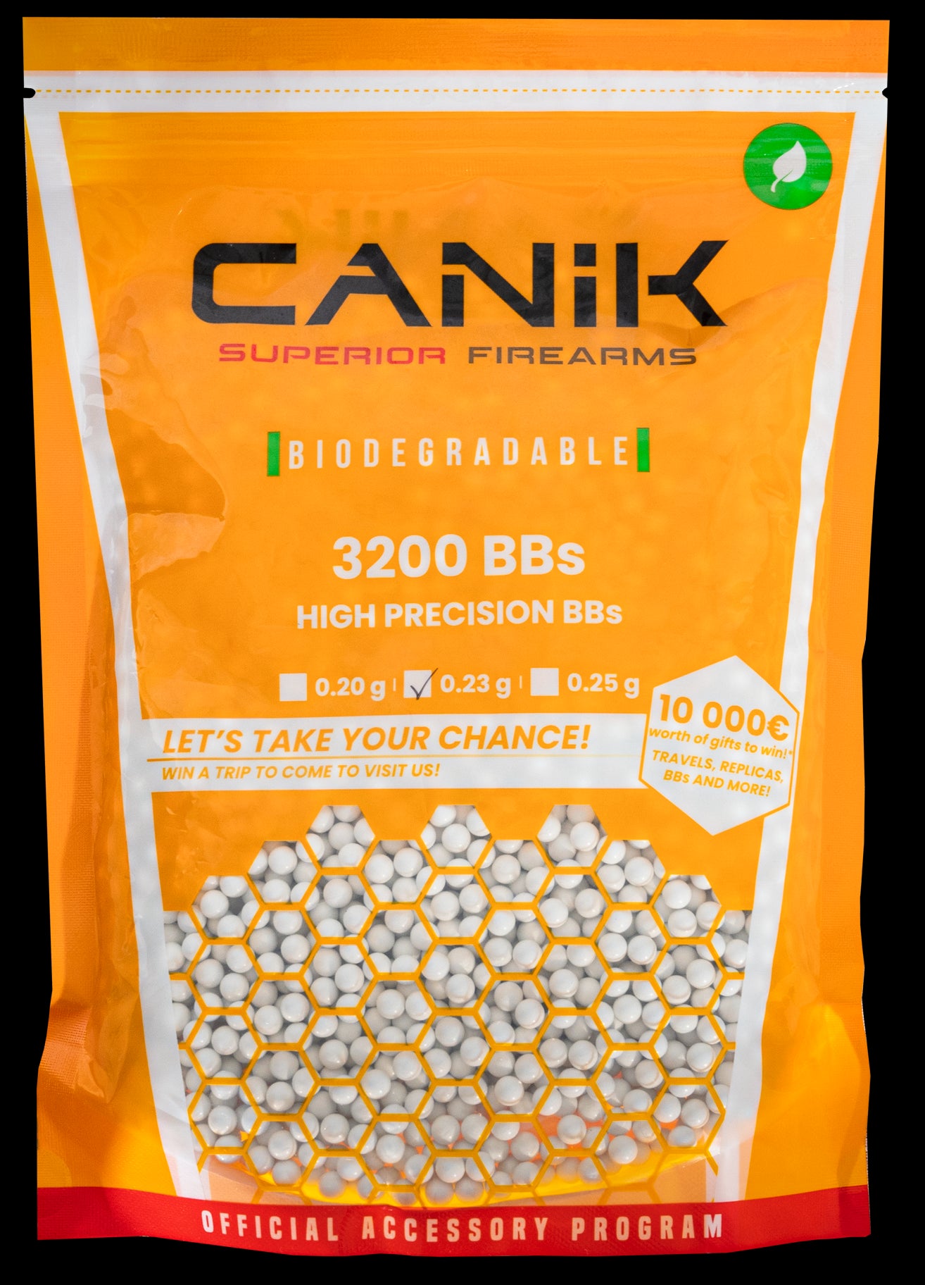 Canik - Bio kugler 0,23 gram 3200 stk. 1