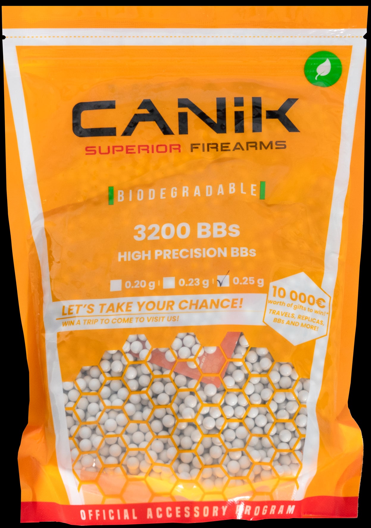Canik - Bio kugler 0,25 gram 3200 stk. 1