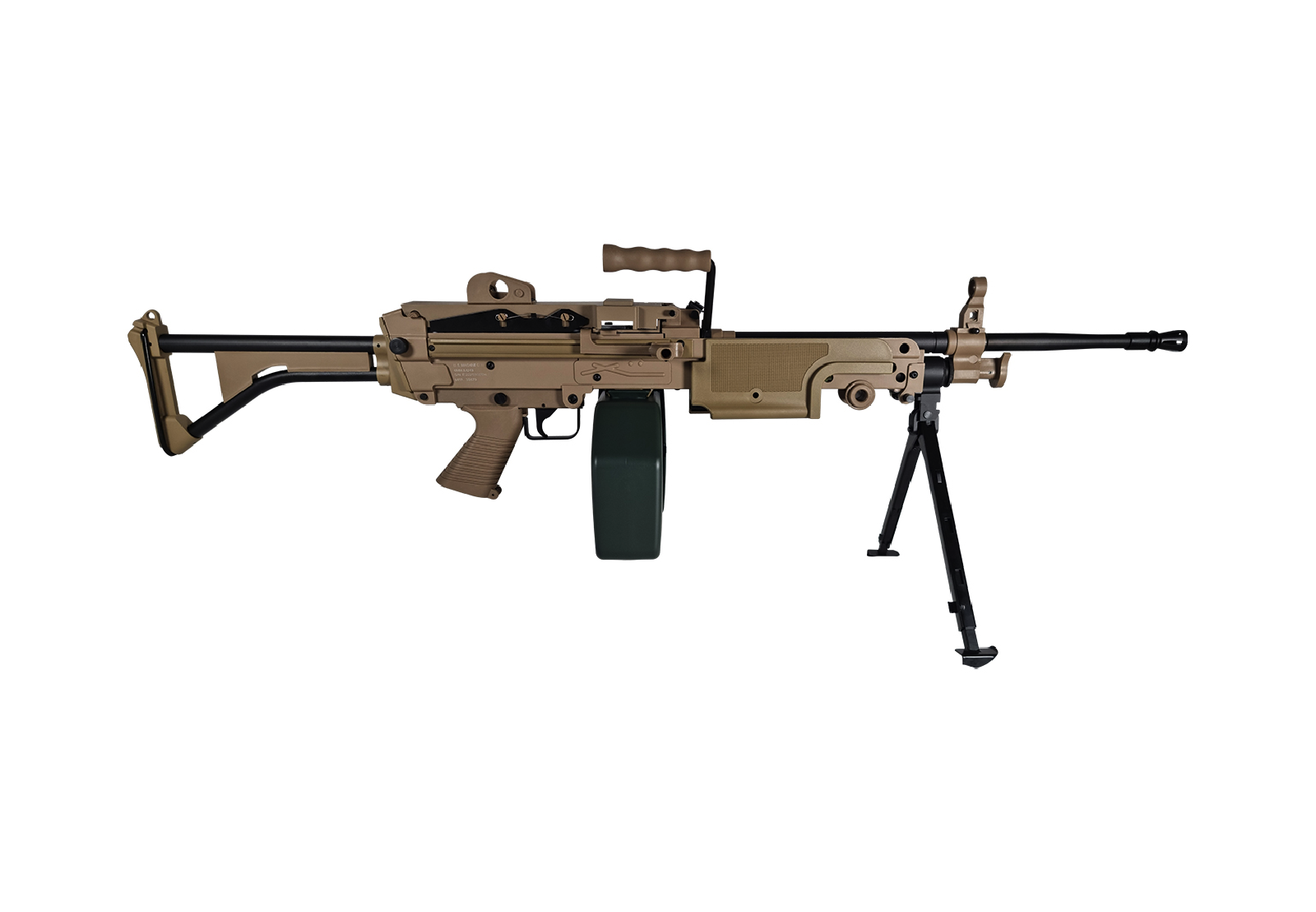 Cybergun - FN 249 MK1, Mosfet, Tan 2
