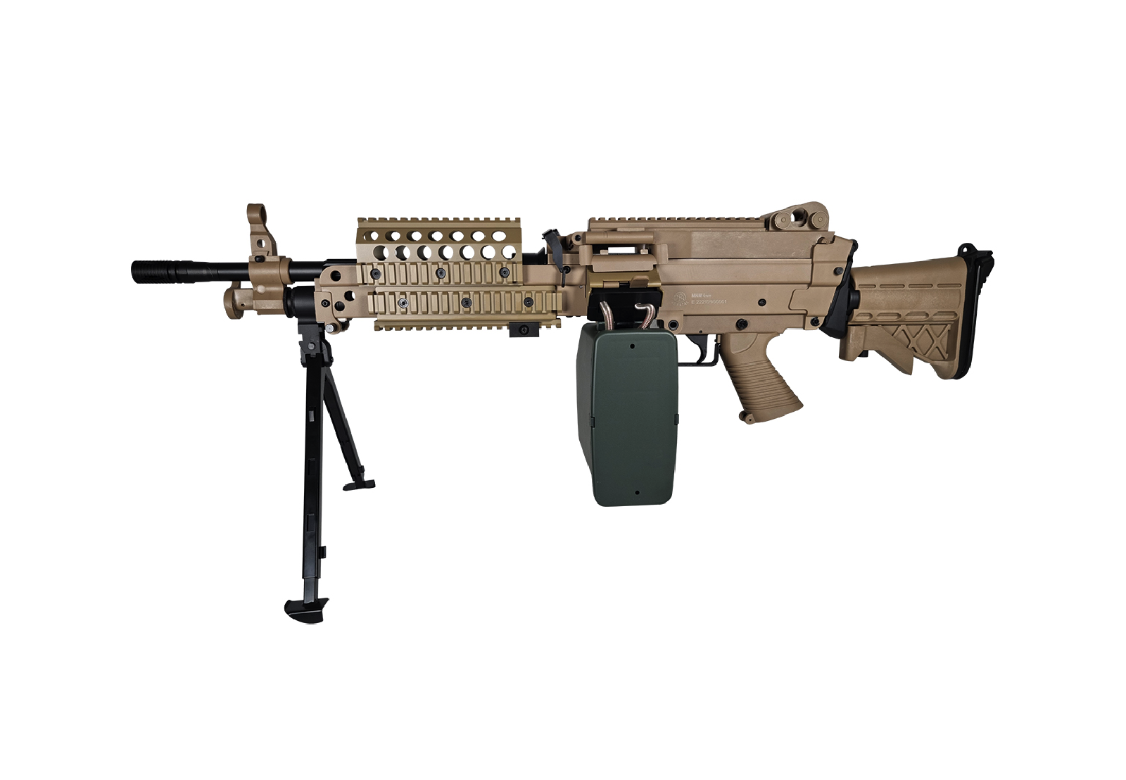 Cybergun - FN MK46, Mosfet, Tan 1
