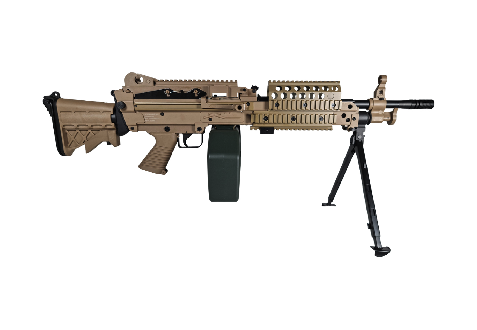 Cybergun - FN MK46, Mosfet, Tan 2