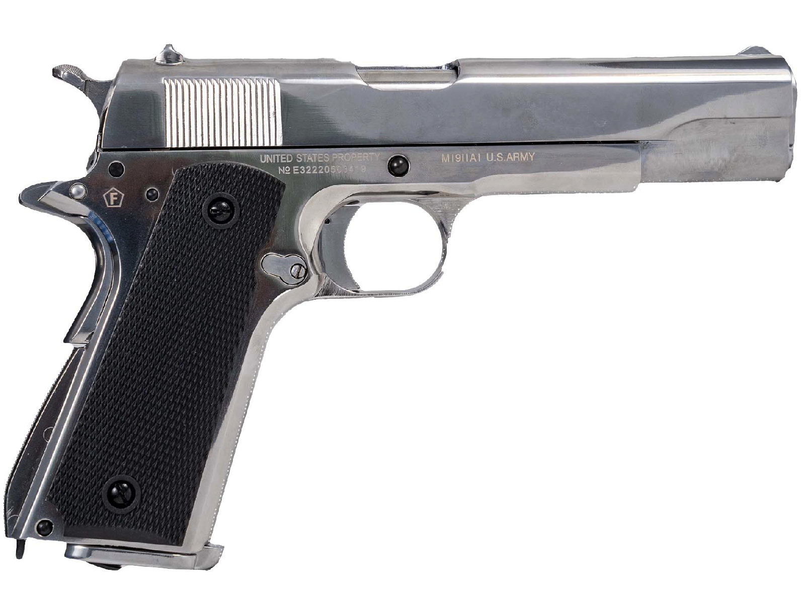 Cybergun - Colt 1911 A1 Co2 Sølv, GBB - Co2 2