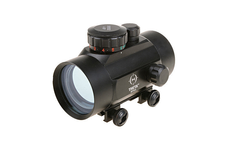 Dot sight, 5x forskellige lysstyrke rød/grøn, Ø40mm, 20mm montage 1