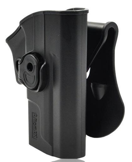 Bæltehylster til SIG P320 modeller Polymer, Sort 1