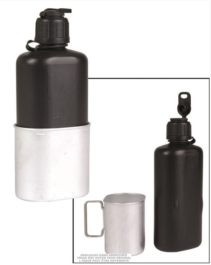 SCHWEIZ. FIELD FLASKE M84 KST.M.BE. 1